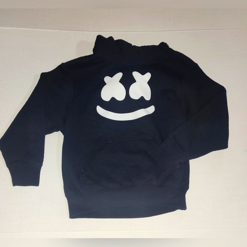 MARSHMELLO Original Mellogang Smile Kids Printed Long Sleeve Hoodie Boys Size S